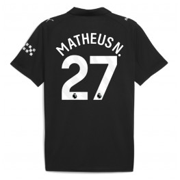 Manchester City Matheus Nunes #27 Uit tenue 2025-26 Korte Mouw